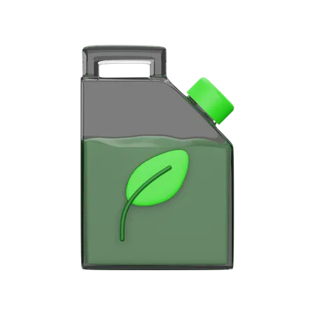 Green fuel  3D Icon