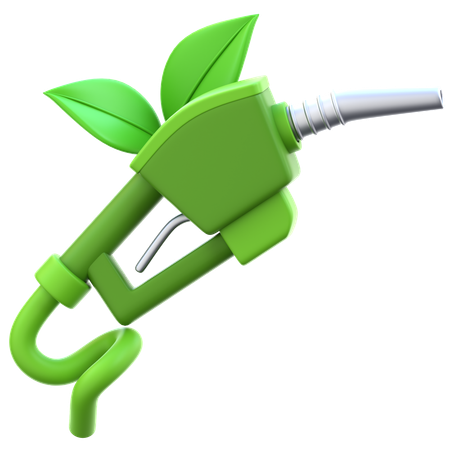 グリーン燃料  3D Icon