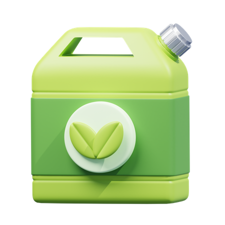 Green Fuel  3D Icon