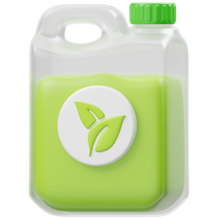 Green Fuel  3D Icon