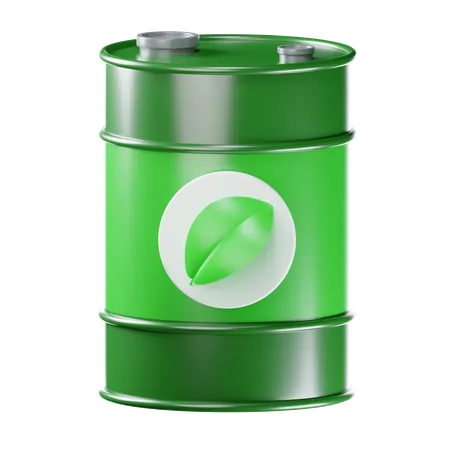 Green fuel  3D Icon