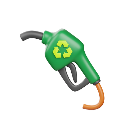 Green Fuel  3D Icon