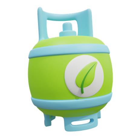 Green Fuel  3D Icon