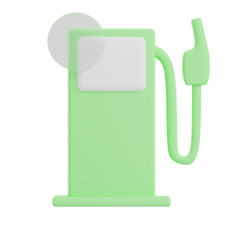 Green Fuel  3D Illustration