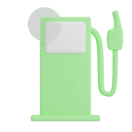 Green Fuel  3D Illustration