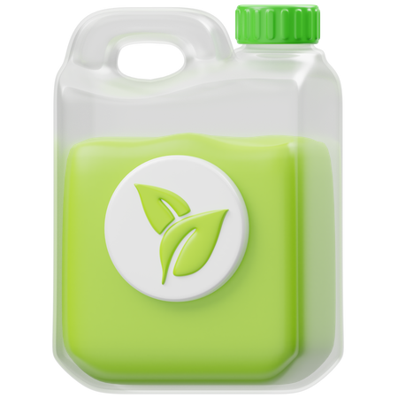 Green Fuel 3D Icon