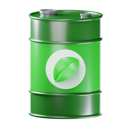 Green fuel  3D Icon