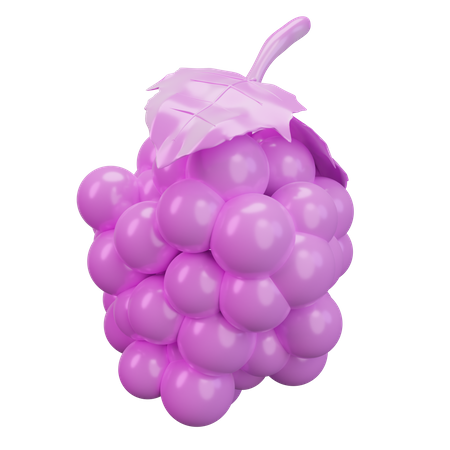Green Grape  3D Icon