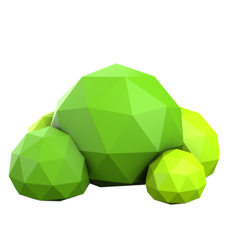 Green Grass  3D Icon