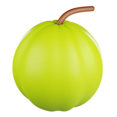 Green Guava  3D Icon