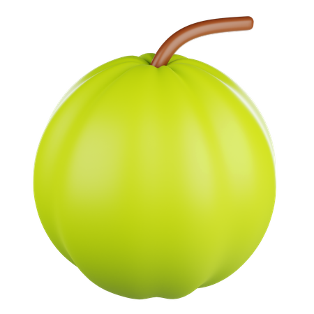 Green Guava 3D Icon