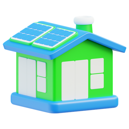 Green House  3D Icon