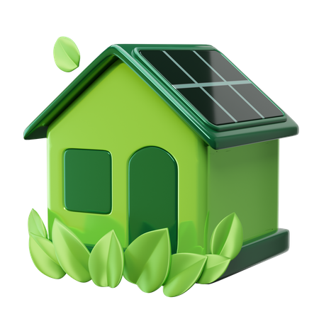 Green House  3D Icon