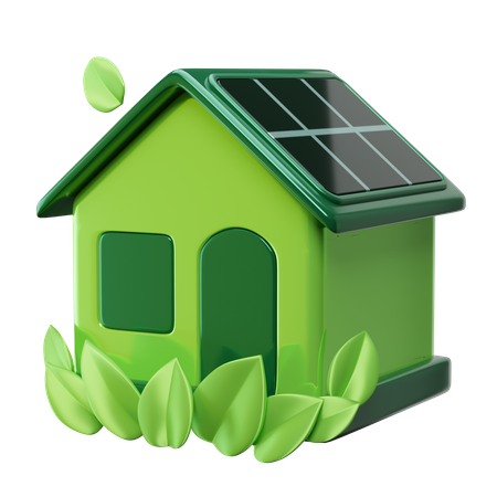Green House  3D Icon