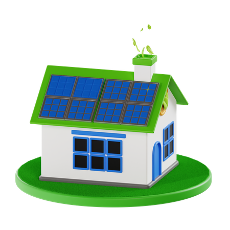 Green House  3D Icon