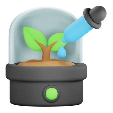 Green Lab  3D Icon