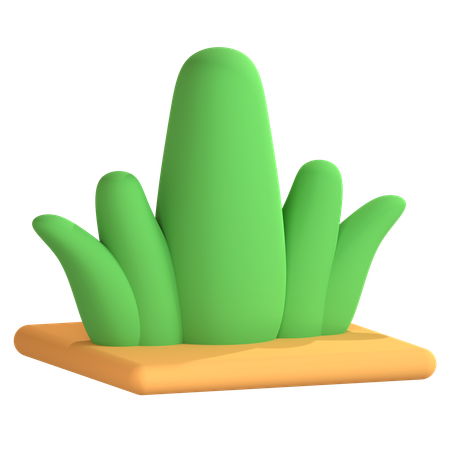 Green Lawn  3D Icon