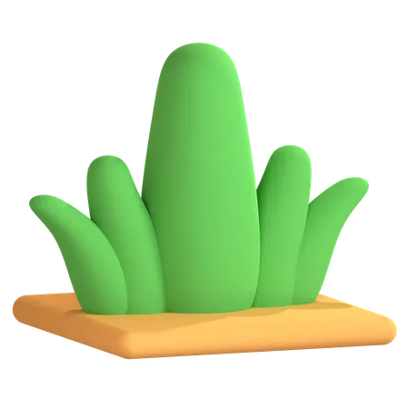 Green Lawn  3D Icon