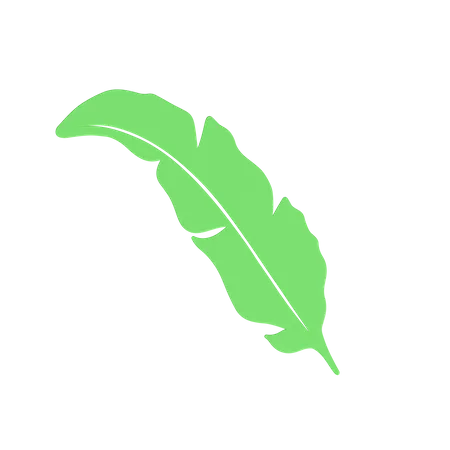 Green Leaf  3D Icon