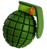 Green Military Hand Grenade