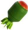 Green Military Rocket Bomb