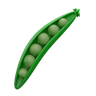 green peas emoji 3d