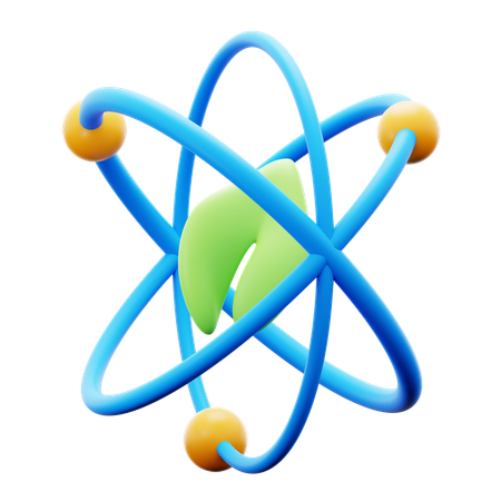 Green Plants Energy  3D Icon