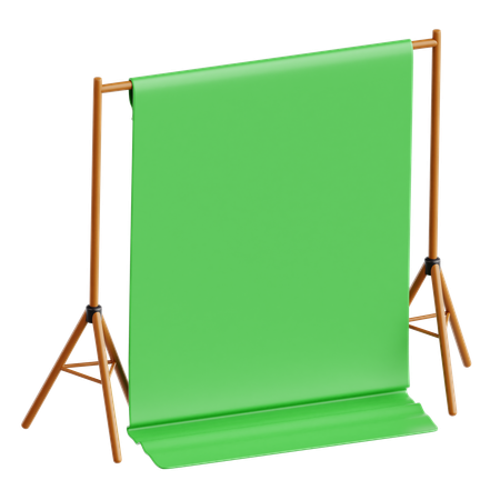 Green Screen  3D Icon