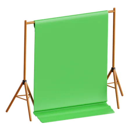 Green Screen  3D Icon