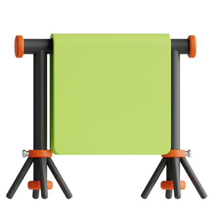 Green Screen  3D Icon