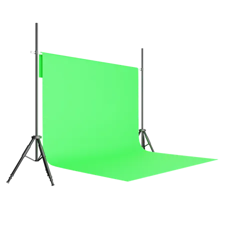 Green Screen  3D Icon