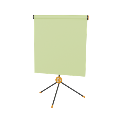 Green Screen  3D Icon