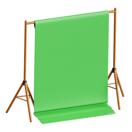 Green Screen  3D Icon