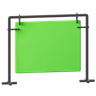 3d green logo