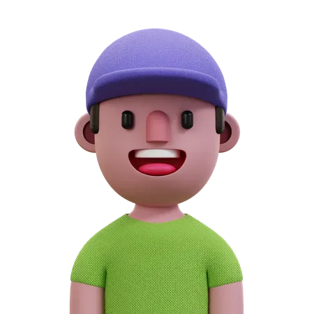 3 D Avatar Character 3D Icon