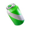 soda can green design asset free download