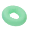 Green Soft Body Circle Balloon Shape
