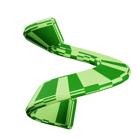 Green Sping  3D Icon