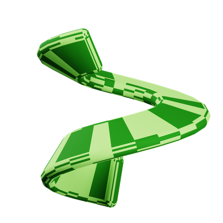 Green Sping  3D Icon