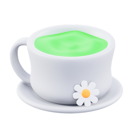Green Tea  3D Icon