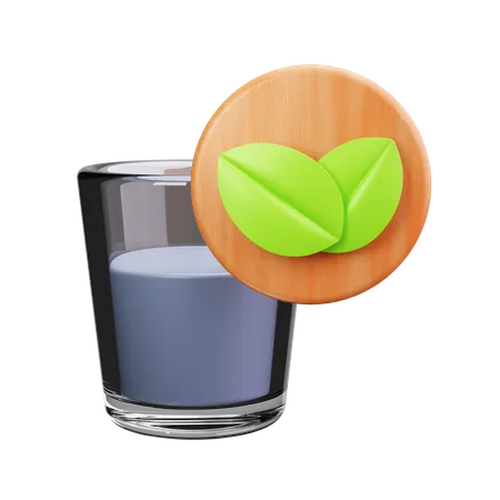 緑茶  3D Icon