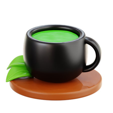 Green Tea  3D Icon