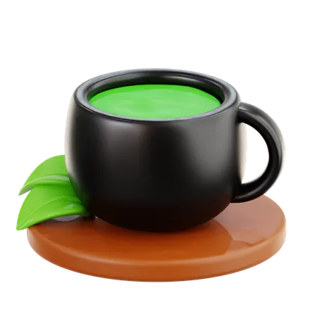 Green Tea  3D Icon
