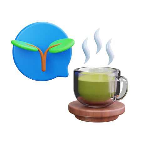 Green Tea  3D Icon