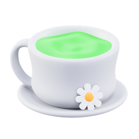 Green Tea  3D Icon