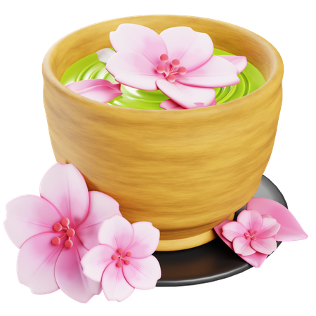 Green Tea  3D Icon
