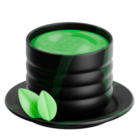 Green Tea  3D Icon