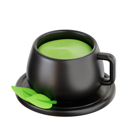 Green Tea  3D Icon