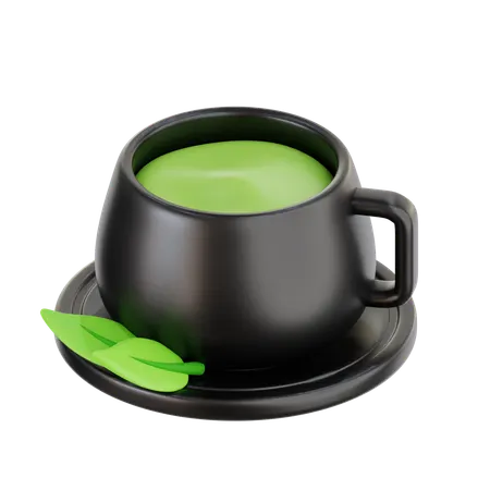 Green Tea  3D Icon