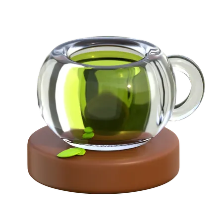 Green Tea  3D Icon